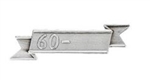 Attachment: 60 Date Bar For Vietnam Campaign - Silver Oxidized - For Mini Medal