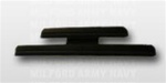 Ribbon Mount:  5 Ribbons - Metal - 1/8" Space - Black Finish - Rows of 3 - for Army