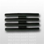 Ribbon Mount: 12 Ribbons - Metal - 1/8" Space - Black Finish - Rows of 3 - for Army