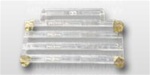 Ribbon Mount: 14 Ribbons - Clear Plastic - 1/8" Space - for Army