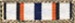 US Military Ribbon: DOT Secretaries Award Outstanding Achievement - USCG - with small frame