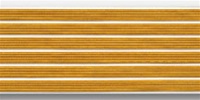 US Army Service Stripes For Male White Uniform:  6 Stripes