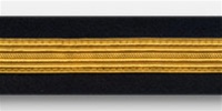 US Army Service Stripes For Male Blue Uniform:  1 Stripe