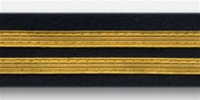 US Army Service Stripes For Female Blue Uniform: 2 Stripes