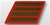USMC Male Service Stripes - Green Embroidered on Red: Set Of 4