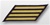 US Navy Enlisted Hashmarks Gold Embroidered: Set of 4