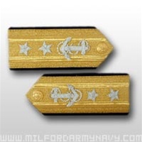 US Navy Line Officer Hardboards:  O-8 Rear Admiral, Upper Half (RADM) - Male