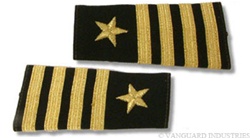 US Navy Line Officer Softboards:  O-6 Captain (CAPT)