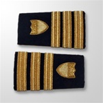 USCG Female Enhanced Shoulder Marks:  O-5 Commander (CDR)