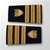 USCG Male Enhanced Shoulder Marks:  O-5 Commander (CDR)