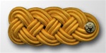US Army Shoulder Knot for Officer: Female - For Mess Dress - Synthetic Gold Lace