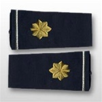 USAF Male Large Officer Epaulets:  O-4 Major (Maj)