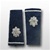 USAF Male Officer Epaulets - Bullion Embroidered:  O-5 Lieutenant Colonel (Lt Col)