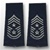 USAF Male Large Epaulets - Enlisted: E-9 Command Chief Master Sergeant (CCM)