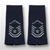 USAF Female Small Epaulets - Enlisted: E-7 Master Sergeant (MSgt)