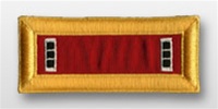 US Army Female Shoulder Straps: ARTILLERY - WO3 - Nylon