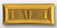US Army Male Shoulder Straps: QUARTERMASTER - 2nd. Lieutenant - Nylon