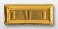 US Army Female Shoulder Straps: QUARTERMASTER - 2nd. Lieutenant - Nylon