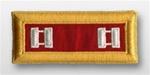 US Army Male Shoulder Straps: ARTILLERY (also Field Artillery) - Captain - Nylon