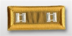 US Army Male Shoulder Straps: QUARTERMASTER - Captain - Nylon