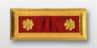 US Army Female Shoulder Straps: ARTILLERY - Major - Nylon