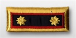 US Army Male Shoulder Straps: ADJUTANT GENERAL - Major - Nylon