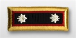 US Army Male Shoulder Straps: ADJUTANT GENERAL - Lt. Colonel - Nylon