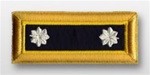 US Army Female Shoulder Straps: CHEMICAL - Lt. Colonel - Nylon