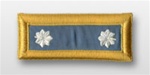 US Army Male Shoulder Straps: INFANTRY - Lt. Colonel - Nylon