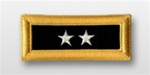 US Army Male Shoulder Straps:  O-8 Major General (MG) - Nylon