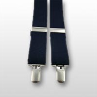 USAF Suspenders: Blue - with Clip