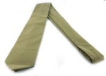 US Navy Neckwear: Four-in-Hand Tie - Kahki Dacron/Wool