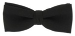 US Navy Neckwear: Bow Tie - Black with Band