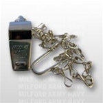 US Navy Whistle: Nickel Plated with Chain