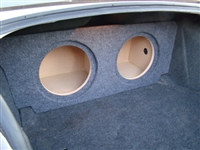 Dodge Charger Single / Dual Subwoofer Box