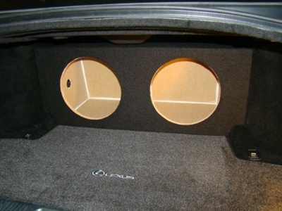 Lexus GS350  Single / Dual Subwoofer Box