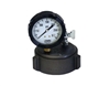 1 1/2" Cap Gauge w/ 0-300 Glycerin Filled Gauge & Bleeder Valve