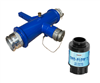 4" Cam Lock Digital Flow Meter & Diffuser