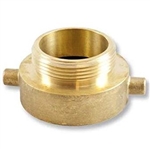 Rigid Brass Pin Lug Adapter 2.5" F x 1.5" M