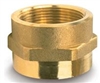 Rigid Hex Brass Adapter 1.5" F x 1.5" F