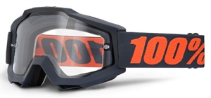 100% - Accuri Clear Lens Goggles- Gunmetal