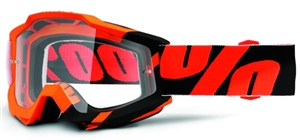 100% - Accuri Clear Lens Goggles- Wildblast