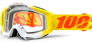 100% - Accuri Clear Lens Goggles- Zest