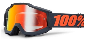 100% - Accuri Mirror Lens Goggle- Gunmetal