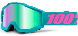 100% - Accuri Mirror Lens Goggle- Passion w/ Blue Mirror Lens