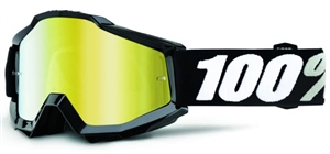 100% - Accuri Mirror Lens Goggle-Tornado w/ Mirror Gold Lens