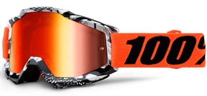 100% - Accuri Mirror Lens Goggle- Voltaire w/ Mirror Red Lens