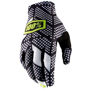 100% 2018 Celium II Gloves - Black/White