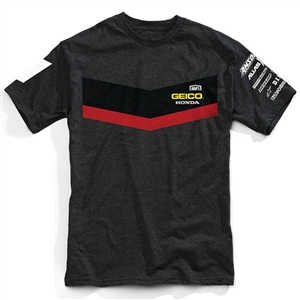 100% 2018 Geico/Honda Ace Tee - Black