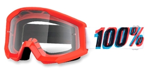 100% - Strata Clear Lens Goggle- 3D